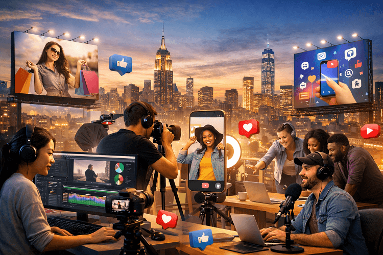 How Digital Content Creation Agencies in New York Are Driving Brand Engagement